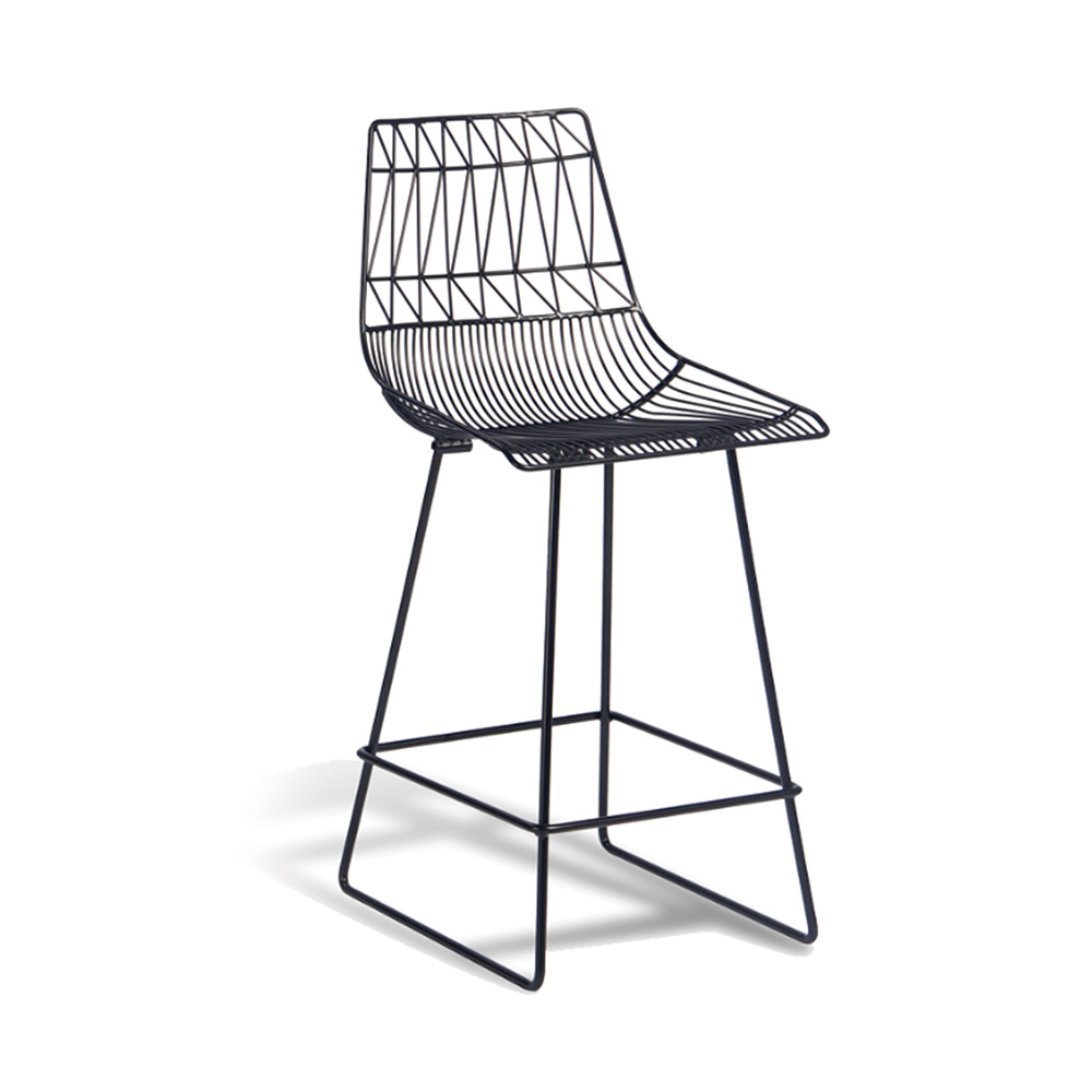 Piazza Metal Barstool