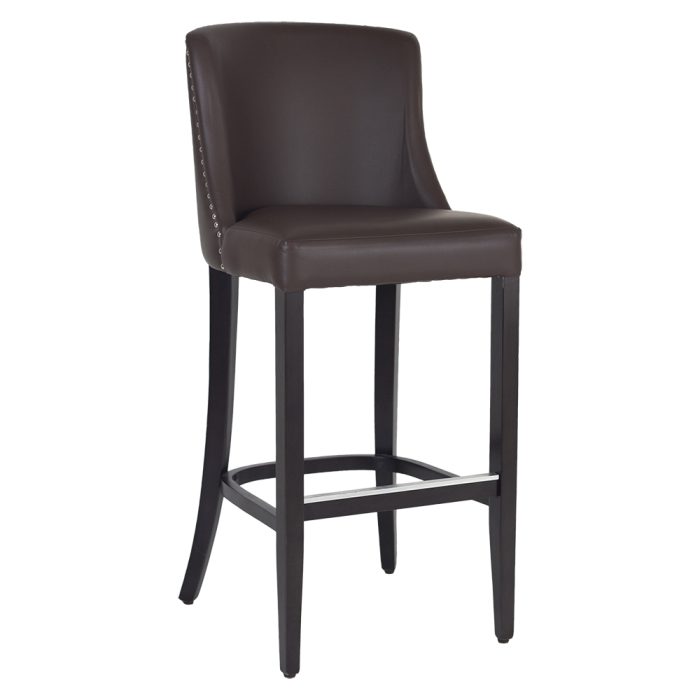 Leon Barstool with Nail Trim