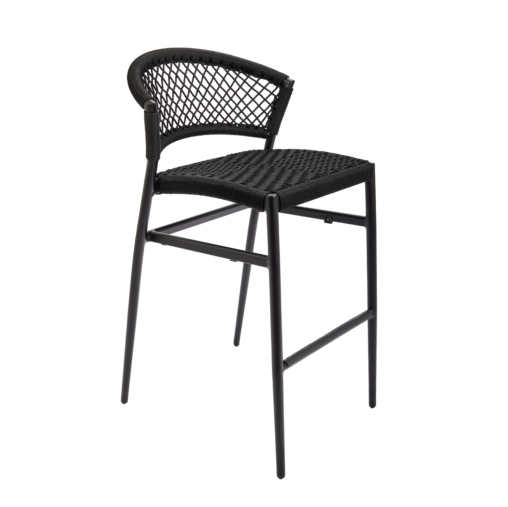 Rope Metal Barstool