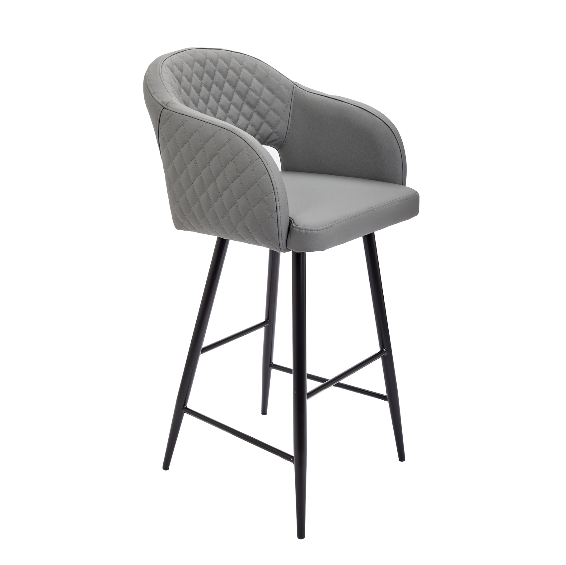 Diamond Metal Barstool