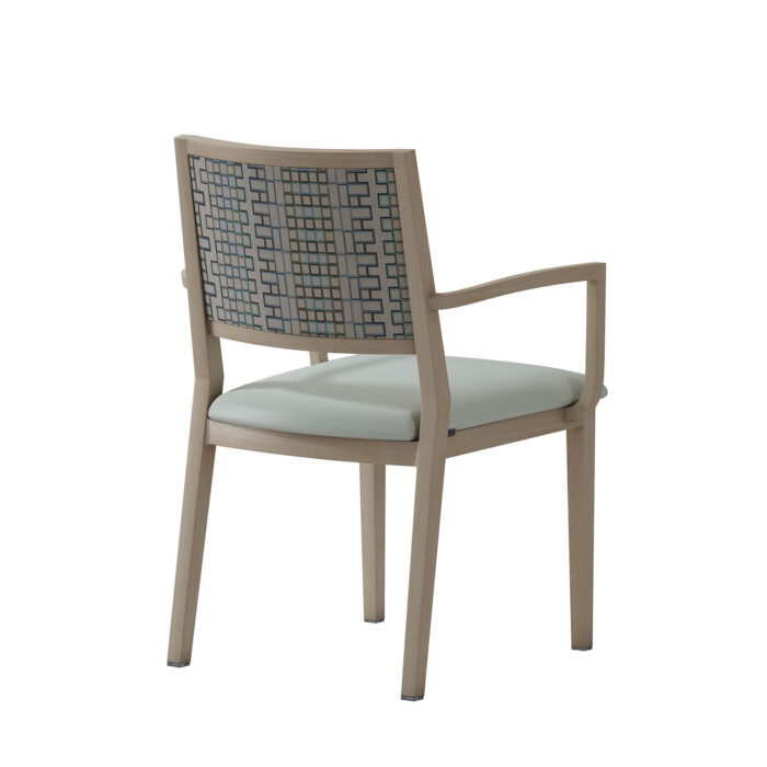 Donna Metal Arm Chair
