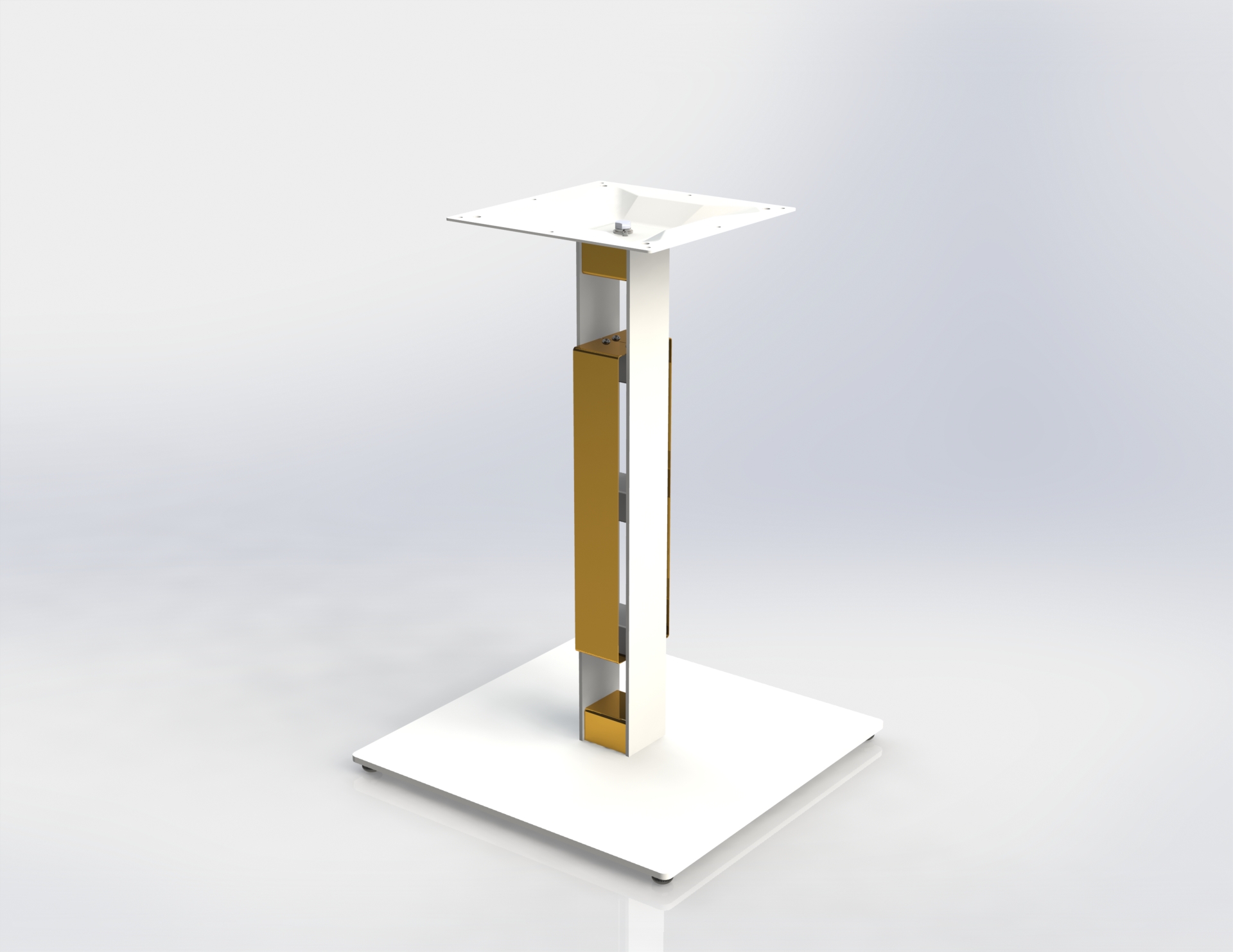 5002 Deco White Table Base